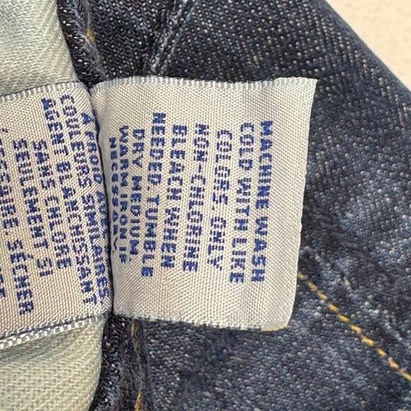 Hudson Jeans Y2K VTG Low Rise Dark Wash Bootcut Flare Denim Jeans Pants Size 28 - Picture 11 of 14